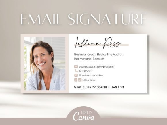 Download Custom Business Email Signature Template - Custom business Collection