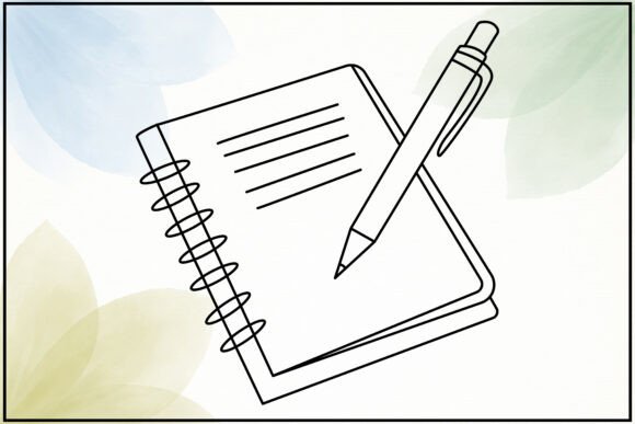 Download Minimal Journal Pen Line Art - Minimal journal Collection