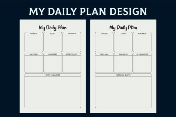 Download My Daily Planner Design 2024 - Planner design Collection